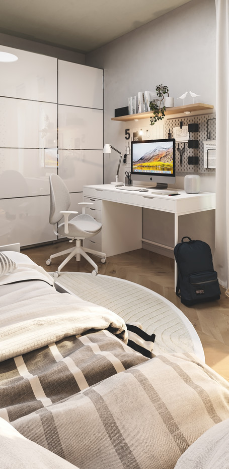 Projekt 161 - pok&oacute;j IKEA 2 - zdjęcie 1